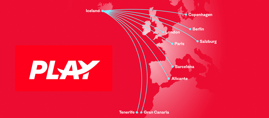 La aerolínea islandesa PLAY aterriza en España este verano